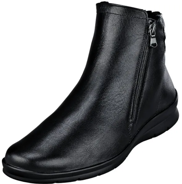 Bequeme Stiefelette mit Weblammfutter