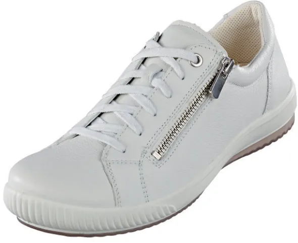 Bequemer Schnürhalbschuh mit zu öffnendem Reißverschluss