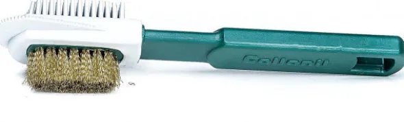 Combi-Bürste Messing