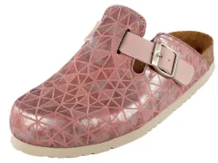 Dr. Brinkmann Clogs mit angesagtem geometrischen Print
