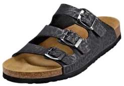 Dr. Brinkmann Pantolette mit Animalprint