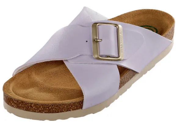 Dr. Brinkmann Pantolette mit gekreuztem Ristriemen