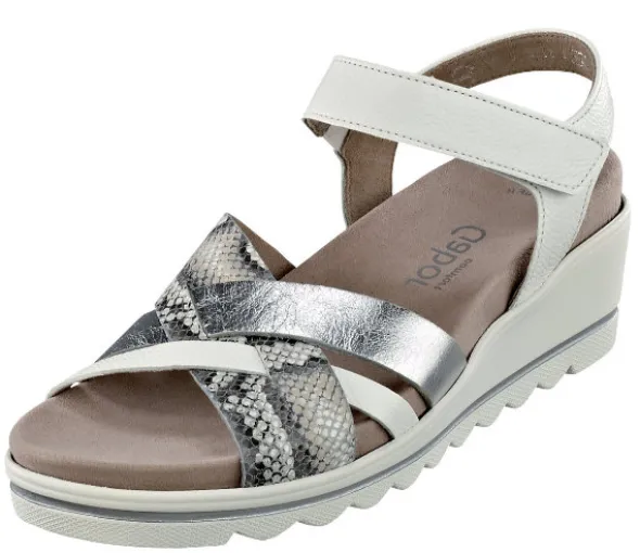 Elegante Gabor Riemensandalette mit Riemen in unterschiedlichen Optiken