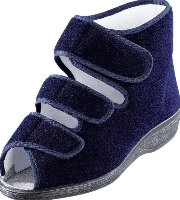 Hoher medizinischer Verbandschuh mit 3 Klettverschlüssen