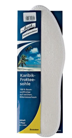 Karibik-Frotteesohle von barth