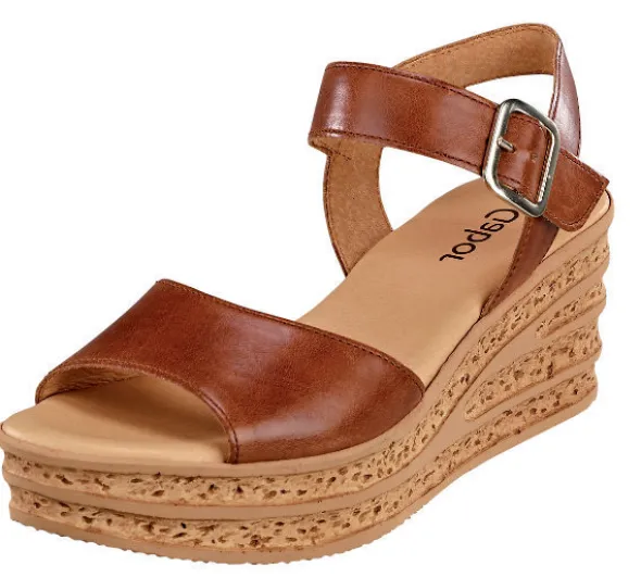Klassisch-elegante Keilsandalette von Gabor