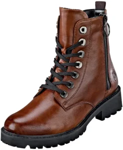 Modische Stiefelette mit beidseitig zu öffnendem Reißverschluss