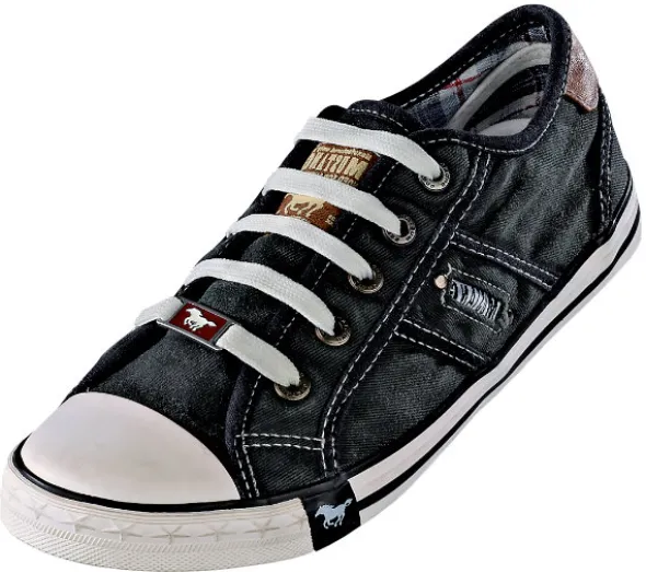 Modischer Denimsneaker in ausdrucksstarken Farben