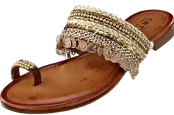Orientalische Zehenriemen Pantolette von CM Laufsteg