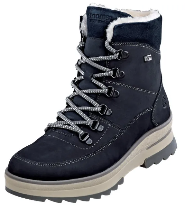 Remonte Thermo-Schnürstiefel mit rutschhemmender Sohle