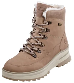 Remonte Thermo-Schnürstiefel mit rutschhemmender Sohle