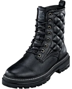 Schnürboots mit außenseitiger Rautensteppung von Mustang