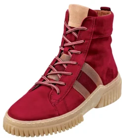 Schnürstiefel mit auffälligem Streifen am Vorderfuß von Gabor