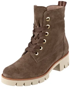 Schnürstiefelette mit Farbband an der Rückseite von Gabor