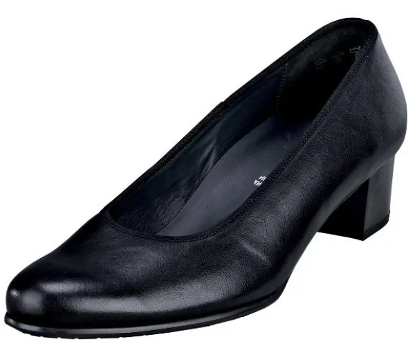 Semler Pumps mit Elastikeinfassband am Schaftrand