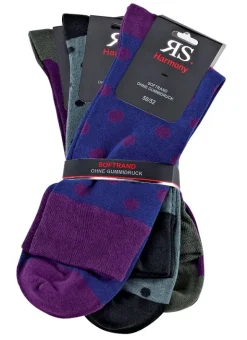 Socken mit extra weitem Softrand