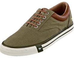 Sommerlicher Mustang Stoffhalbschuh