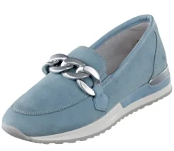 Sportlicher Slipper mit Applikation in Kettenoptik von Remonte
