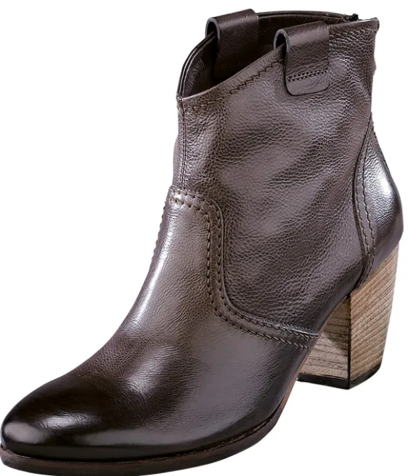 Stiefelette mit Reißverschluss an der Ferse
