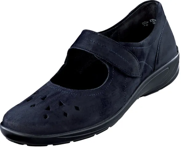 Super leichter Spangenslipper in legerer H-Weite