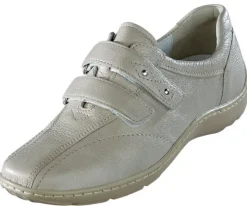 Waldläufer Slipper mit 2 weitenverstellbaren Klettverschlüssen