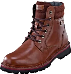 Warmgefütterter Sioux Schnürstiefel