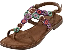 Zehensteg-Sandalette
